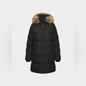 Aritzia Mid Length - The Powder Parka. Size Small. Black.